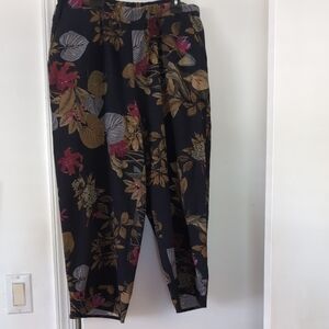 Floral Patterned Men's Pants